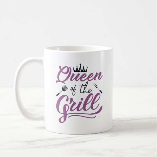 グリルの女王 コーヒーマグカップ (左)