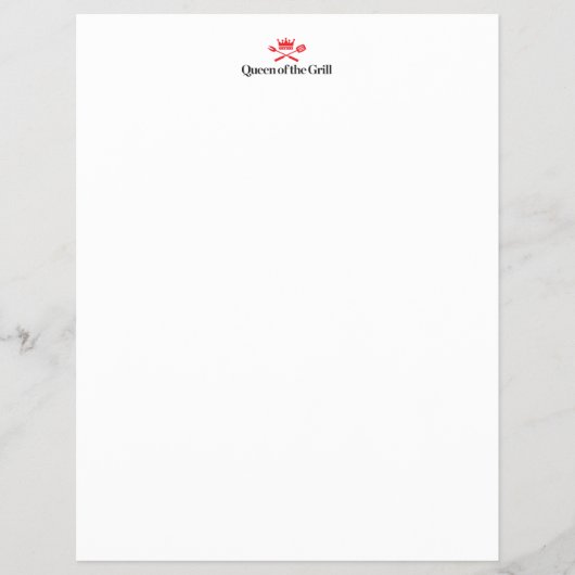 グリルの女王 チラシ (正面)