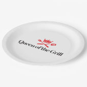 グリルの女王 ペーパープレート (アングル)