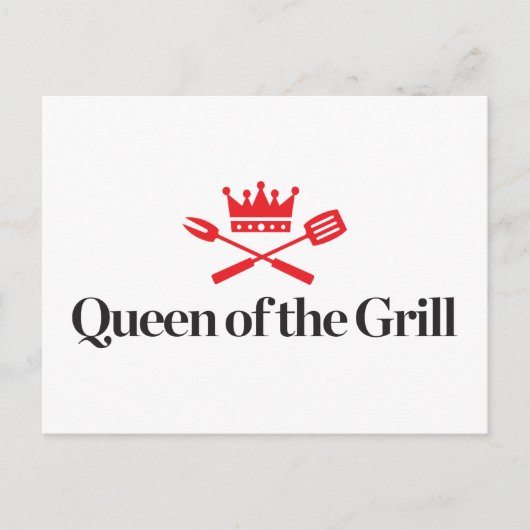 グリルの女王 ポストカード (正面)