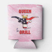 グリルの女王 – Longhorn Cow 缶クーラー (裏面)