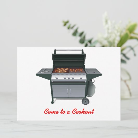 グリルの時間 招待状 (スタンド正面)