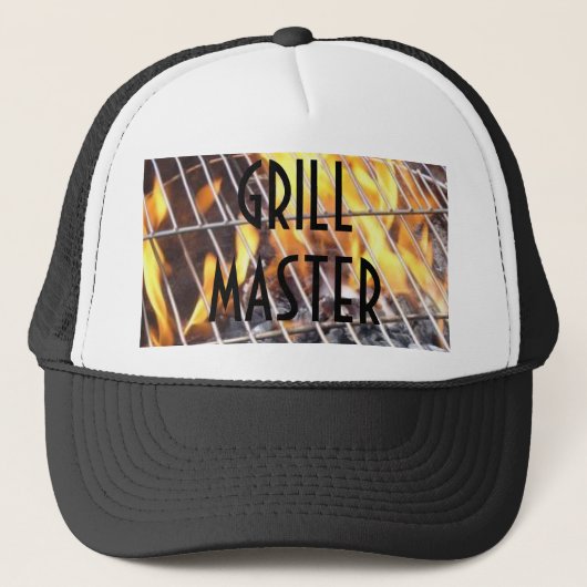 グリルの炎、GRILLMASTER キャップ (正面)