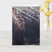 グリルの燻製リブ カード (黄色い花)