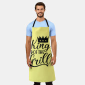 グリルの王 エプロン (着用した状態)