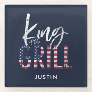 グリルの王 ガラスコースター