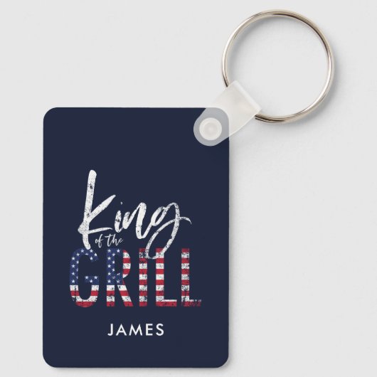 グリルの王 キーホルダー (裏面)