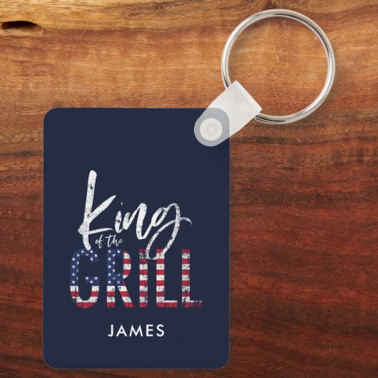 グリルの王 キーホルダー (裏面)