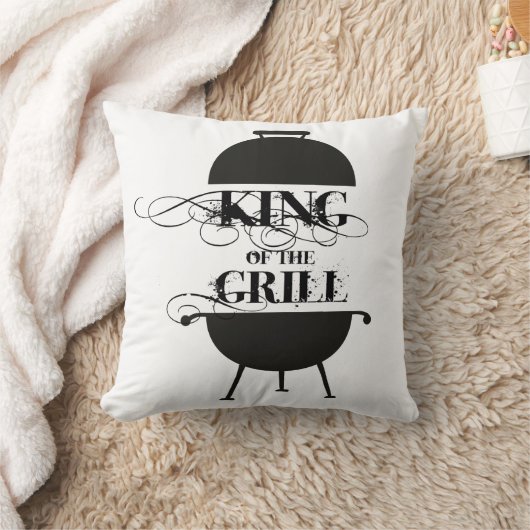 グリルの王 クッション (ブランケット)