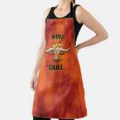 グリルの王 – コミカルなステア エプロン (インサイチュ)