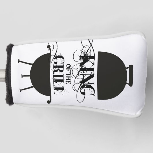 グリルの王 ゴルフヘッドカバー (正面)