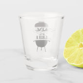 グリルの王 ショットグラス (裏面)