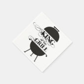 グリルの王 スタンダードカクテルナプキン (角)