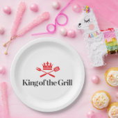 グリルの王 ペーパープレート (パーティー)