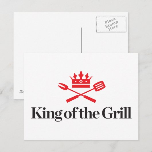 グリルの王 ポストカード (正面/裏面)