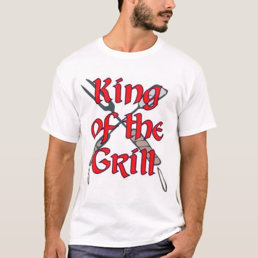グリルの王 Tシャツ (正面)