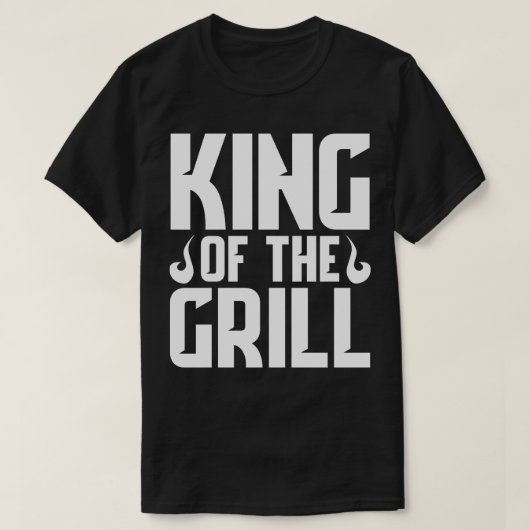 グリルの王 Tシャツ (デザイン正面)