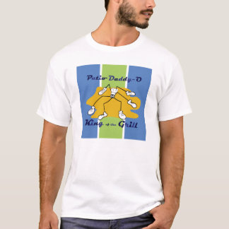 グリルのTシャツのテラスのお父さんO王 Tシャツ