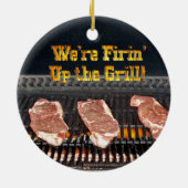 グリルを焼け！ セラミックオーナメント (裏面)