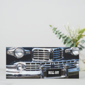 グリルアウトパーティークラシックオートショーカー招待状 招待状 (スタンド正面)