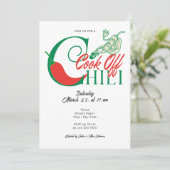 グリルアンドチルパーティーチリ調理師オフ友情 招待状 (スタンド正面)