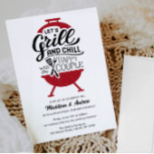 グリルアンドチルリハーサルディナー招待状 招待状