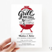 グリルアンドチルリハーサルディナー招待状 招待状