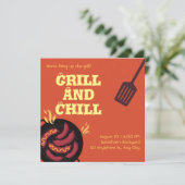 グリルアンドチル招待状&発表 案内状 (スタンド正面)