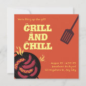 グリルアンドチル招待状&発表 案内状 (正面)