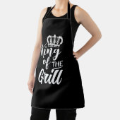グリルエプロンおもしろいのキング男性へ- BBQユーモア エプロン (インサイチュ)