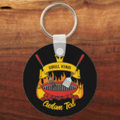 グリルキング キーホルダー (正面)