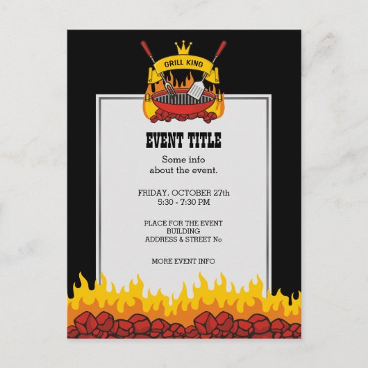 グリルキング ポストカード (正面)