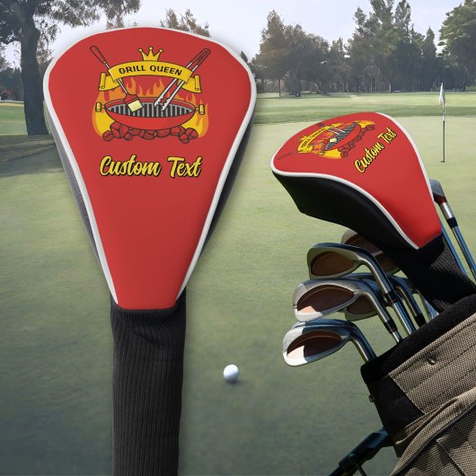 グリルクイーン ゴルフヘッドカバー