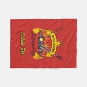 グリルクイーン フリースブランケット (正面(横))