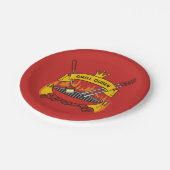 グリルクイーン ペーパープレート (アングル)