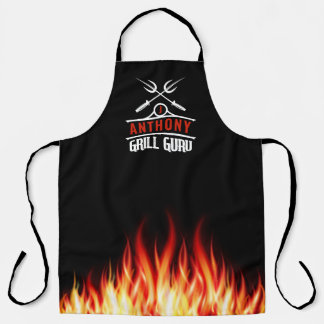 グリルグルエプロンパーソナライズされたバーベキューマスター エプロン