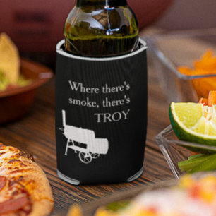 グリルスモーカーBBQ調理師ギフトパーソナライズされた 缶クーラー
