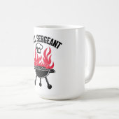 グリルセルガーBBQパパおもしろいパーティー コーヒーマグカップ (正面右)