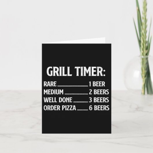 グリルタイマー – Bbq Lover Pitmaster Barbecue Grill S カード (正面)