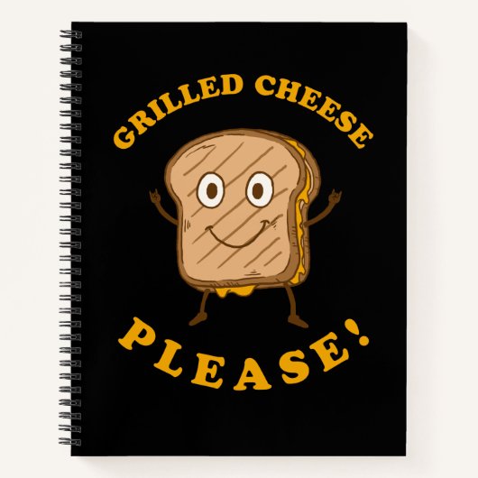 グリルチーズお願い ノートブック (正面)
