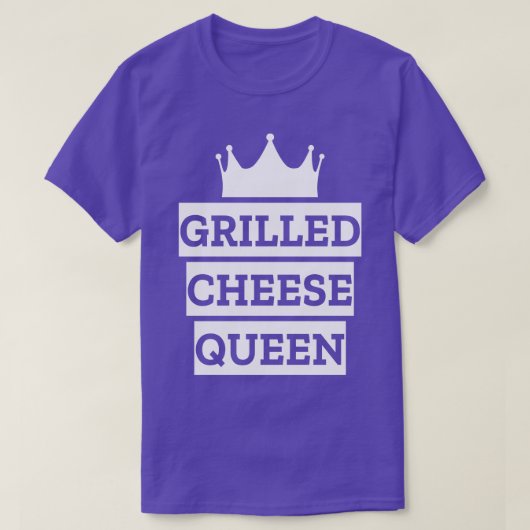 グリルチーズクイーン Tシャツ (デザイン正面)