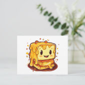 グリルチーズ好き シーズンポストカード (スタンド正面)