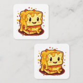 グリルチーズ好き スクエア名刺 (正面/裏面)