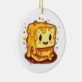 グリルチーズ好き セラミックオーナメント (右)