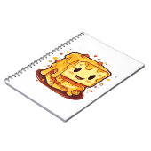 グリルチーズ好き ノートブック (左側)