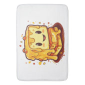 グリルチーズ好き バスマット (正面縦)