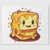 グリルチーズ好き ラッピングペーパー (フラット)