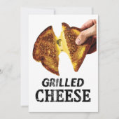 グリルチーズ 招待状 (正面)