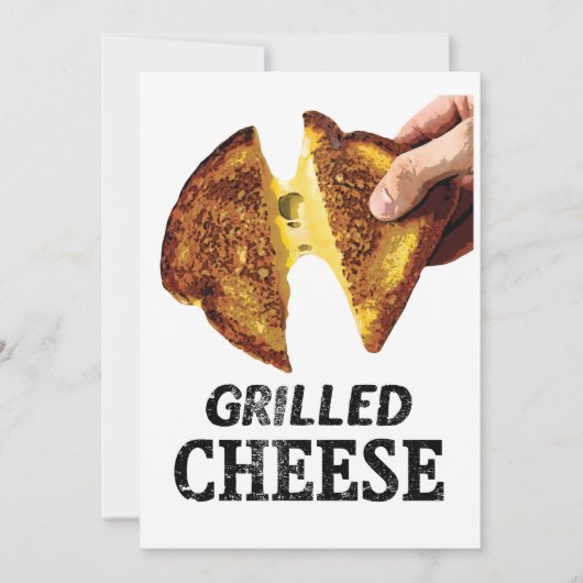 グリルチーズ 招待状 (正面)