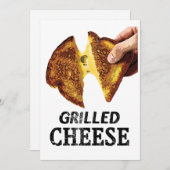 グリルチーズ 招待状 (正面/裏面)